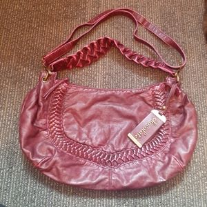 Chocolate New York purple purse